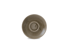 Patina Antique Taupe Saucer